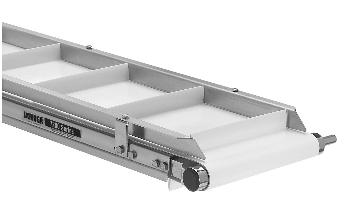 Dorner 7200 series stainless steel belt conveyor